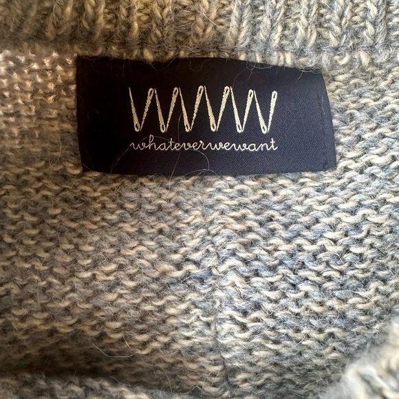 Whatever We Want Oversized Mohair Knit Sweater Size Small New Without Tags! - Picture 9 of 10